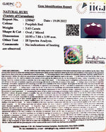 Load image into Gallery viewer, 3.63/CT Natural Neo Burma Ruby with Govt. Lab Certificate-4551
