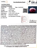 Load image into Gallery viewer, 4.51/CT Natural Neo Burma Ruby with Govt. Lab Certificate (4551)
