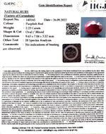 Load image into Gallery viewer, 2.23/CT Natural Neo Burma Ruby with Govt. Lab Certificate (4551)
