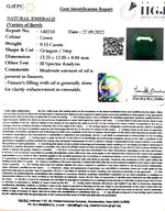 Load image into Gallery viewer, 9.15/CT Natural Panna Stone with Govt. Lab Certified-(2331)
