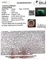 Load image into Gallery viewer, 5.80/CT Natural Panna Stone with Govt. Lab Certified-(1221)
