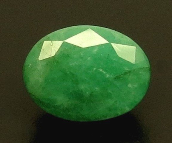 4.91/CT Natural Panna Stone with Govt. Lab Certificate-1665