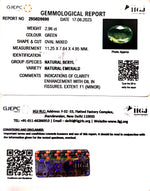 Load image into Gallery viewer, 2.96/CT Natural Panna Stone with Govt. Lab Certificate  (12210)
