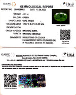 Load image into Gallery viewer, 4.03/CT Natural Panna Stone with Govt. Lab Certificate  (6771)
