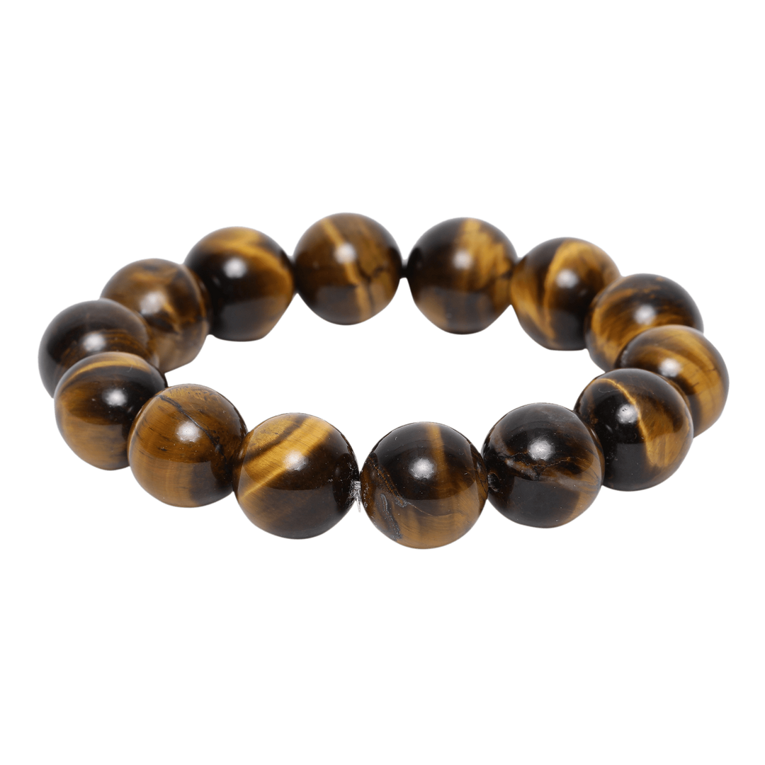 TIGER EYE BRACELET (BIG BEADS)-900