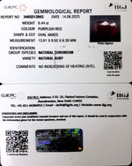 Load image into Gallery viewer, 8.44/CT Natural Neo Burma Ruby with Govt. Lab Certificate (4551)
