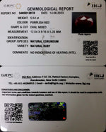 Load image into Gallery viewer, 5.54/CT Natural Neo Burma Ruby with Govt. Lab Certificate (4551)
