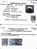 Load image into Gallery viewer, 4.84/CT Natural Neo Burma Ruby with Govt. Lab Certificate (3441)
