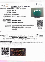 Load image into Gallery viewer, 6.73/CT Natural Panna Stone with Govt. Lab Certificate  (6771)
