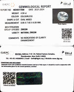 Load image into Gallery viewer, 4.59/CT Natural Zircon with Govt. Lab certificate (4551)
