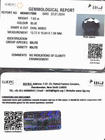 Load image into Gallery viewer, 7.63/CT Natural Iolite with Govt Lab Certificate (1221)
