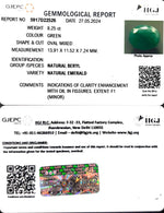 Load image into Gallery viewer, 8.25/CT Natural Panna Stone with Govt. Lab Certificate-1665
