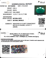 Load image into Gallery viewer, 6.69/CT Natural Panna Stone with Govt. Lab Certificate-1665
