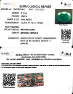 Load image into Gallery viewer, 9.16/CT Natural Panna Stone with Govt. Lab Certificate-1665
