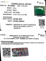 Load image into Gallery viewer, 5.50/CT Natural Panna Stone with Govt. Lab Certificate-2331
