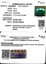 Load image into Gallery viewer, 4.84/CT Natural Panna Stone with Govt. Lab Certificate-2331
