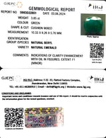 Load image into Gallery viewer, 3.85/CT Natural Panna Stone with Govt. Lab Certificate-6771
