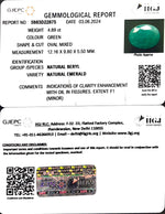 Load image into Gallery viewer, 4.89/CT Natural Panna Stone with Govt. Lab Certificate-2331
