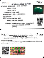 Load image into Gallery viewer, 5.71/CT Natural Panna Stone with Govt. Lab Certificate-2331
