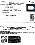 Load image into Gallery viewer, 8.54/CT Natural Opal with Govt. Lab Certificate-832
