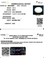 Load image into Gallery viewer, 3.85/CT Natural Opal with Govt. Lab Certificate-832
