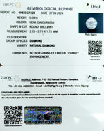 Load image into Gallery viewer, 0.09/Cents Natural Diamond with Govt. Lab Certificate-95000
