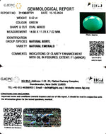 Load image into Gallery viewer, 8.52/CT Natural Panna Stone with Govt. Lab Certificate-2331
