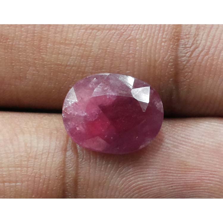 6.83 Ratti Natural Indian Ruby with Govt. Lab Certificate-(1221)