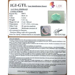 Load image into Gallery viewer, 3.91 Ratti Natural Panna Stone with Govt. Lab Certificate (8100)
