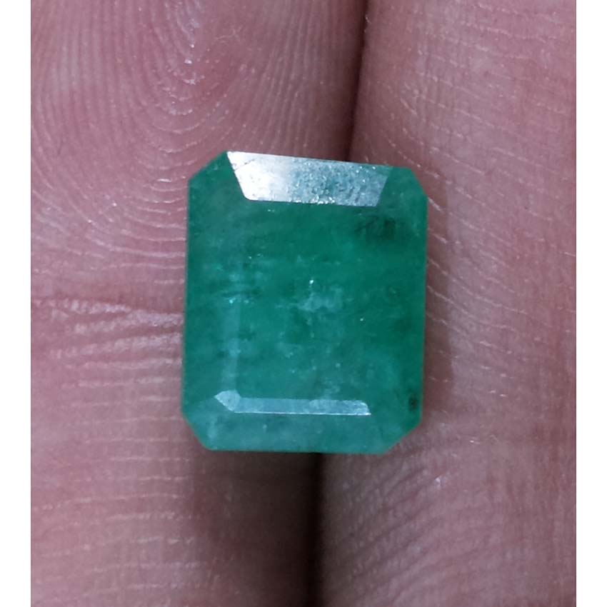 3.51/CT Natural Emerald Stone with Govt. Lab Certified-(4551)