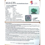 Load image into Gallery viewer, 2.87/CT Natural Emerald Stone with Govt. Lab Certificate  (12210)
