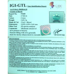 Load image into Gallery viewer, 3.03/CT Natural Emerald Stone with Govt. Lab Certificate  (12210)
