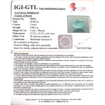 Load image into Gallery viewer, 9.9/CT Natural Panna Stone with Govt. Lab Certificate  (12210)
