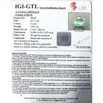 Load image into Gallery viewer, 2.40/CT Natural Emerald Stone with Govt. Lab Certificate  (12210)
