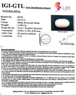 Load image into Gallery viewer, 13.21 Ratti Natural Opal with Govt. Lab Certificate-(610)
