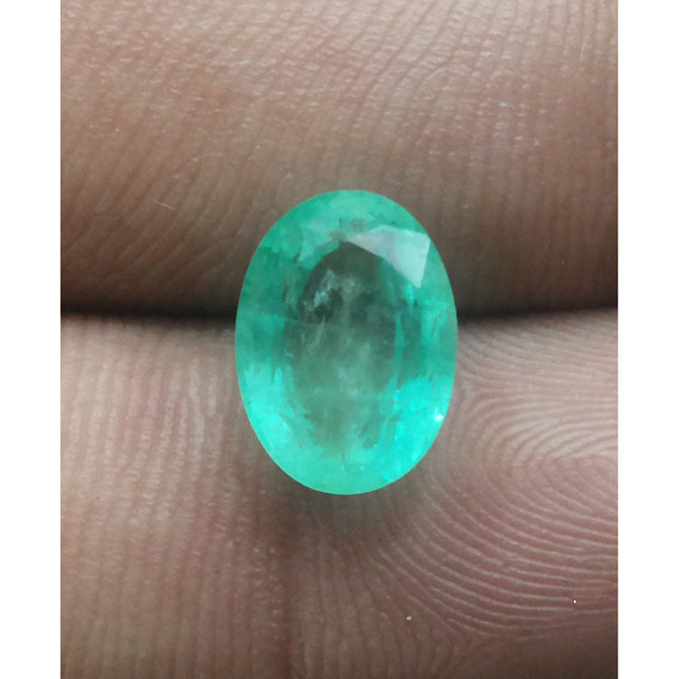 3.52 Natural govt lab certified Colombian Emerald (45510)