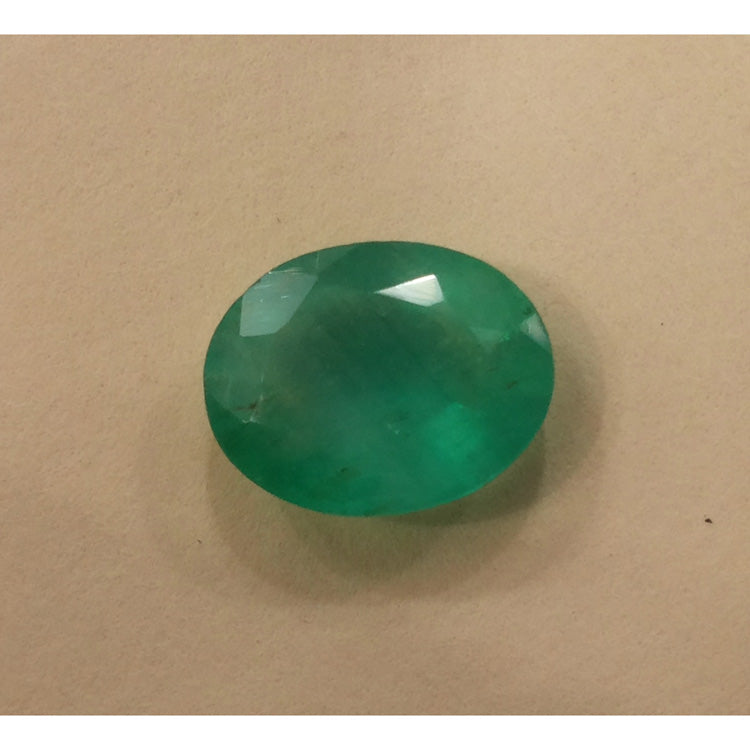 2.83/CT Natural Emerald  Stone with Govt. Lab Certificate  (12210)