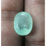 Load image into Gallery viewer, 8.58/CT Natural Colombian Panna Stone with Govt. Lab Certificate (8991)
