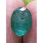 Load image into Gallery viewer, 4.21/CT Natural Panna Stone with Govt. Lab Certificate (6771)
