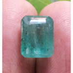 Load image into Gallery viewer, 3.71/CT Natural Emerald Stone with Govt. Lab Certificate  (12210)
