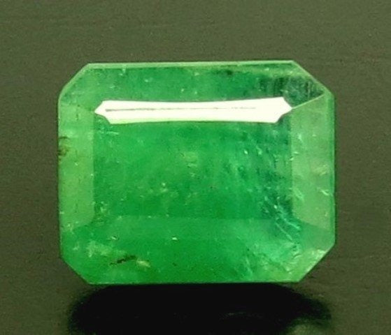 5.62/CT Natural Panna Stone with Govt. Lab Certificate-6771