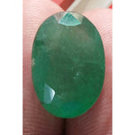 Load image into Gallery viewer, 11.29/CT Natural Panna Stone with Govt. Lab Certificate (8991)
