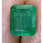 Load image into Gallery viewer, 3.52/CT Natural Emerald Stone with Govt. Lab Certificate  (12210)
