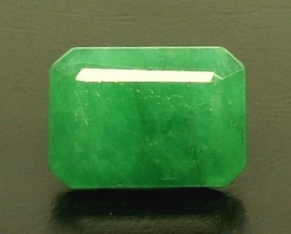 7.42/CT Natural Panna Stone with Govt. Lab Certificate-6771