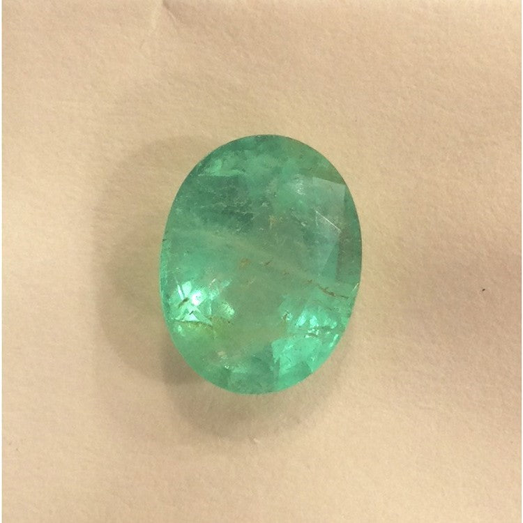 3.16/CT Natural Emerald Stone with Govt. Lab Certificate-23310