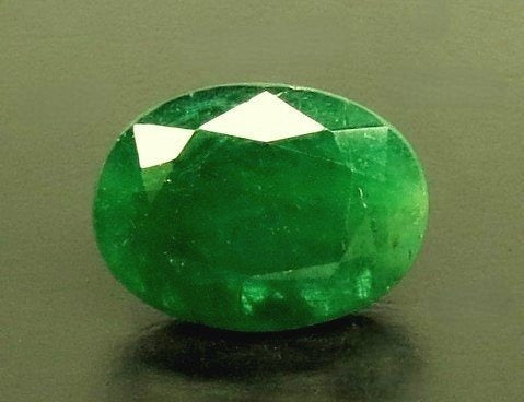 8.41/CT Natural Panna Stone with Govt. Lab Certificate-6771