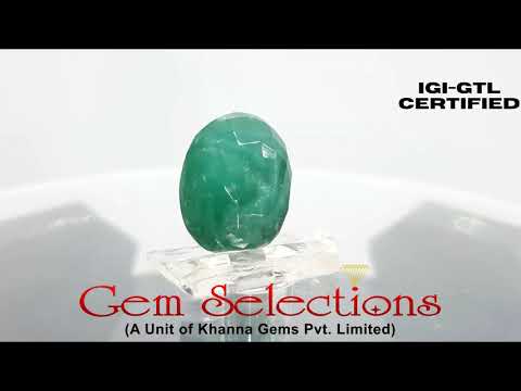 11.00 Ratti Natural emerald with Govt Lab Certificate-(2331)