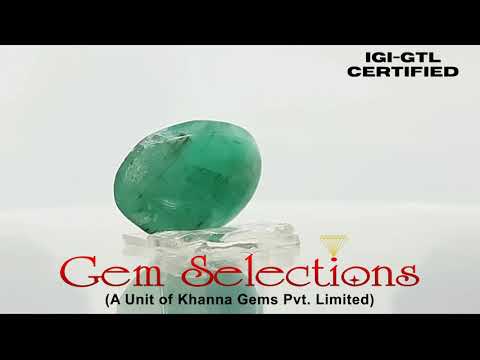 5.39 Ratti Natural emerald with Govt Lab Certificate-(2331)