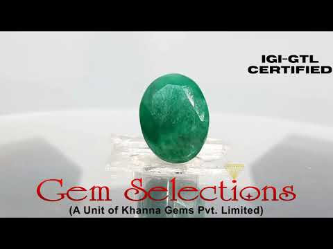 Natural emerald with Govt Lab Certificate-(2331) -4.80 CARAT