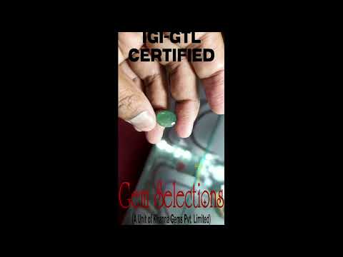 9.17 Ratti Natural emerald with Govt Lab Certificate-(3441)